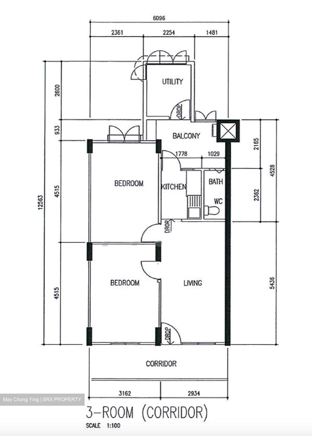 Blk 83 Commonwealth Close (Queenstown), HDB 3 Rooms #416617101
